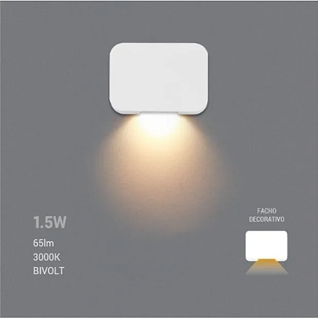 BALIZADOR POD SOBREPOR IP65 3000K