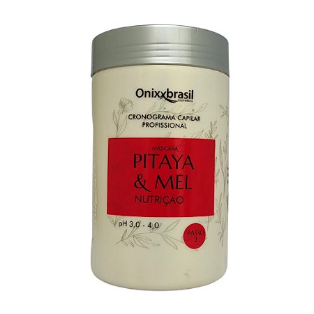 Máscara de Pitaya & Mel 1kg - Regula a Perda de Água dos Fios