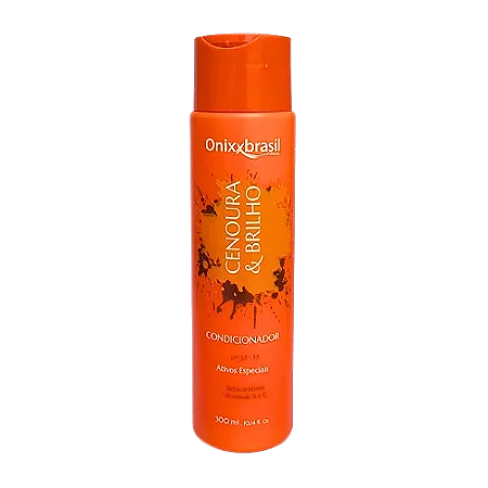 Cenoura e Brilho Condicionador 300ml - Rico em Vitaminas