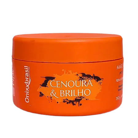 Máscara Cenoura e Brilho 250g - Rico em Vitaminas