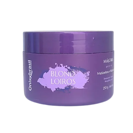 Máscara Blond Loiros 250g - Para Cabelos Loiros e Com Química