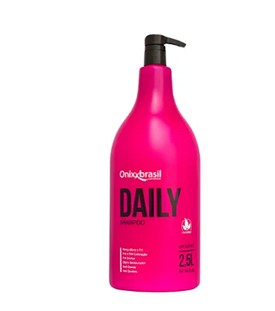 Shampoo Daily Macadamia 2,5L Brilho Intenso Aos Fios