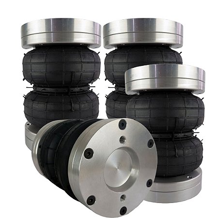 Kit 04 Bolsas GOMADA De Suspenção Ar PEQUENA 8mm/10mm