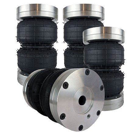 Kit 04 Bolsas GOMADA De Suspenção Ar GRANDE 8mm/10mm