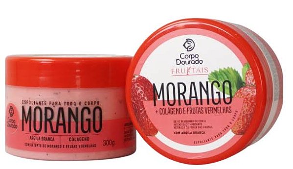 Kit 3 Esfoliante Morango