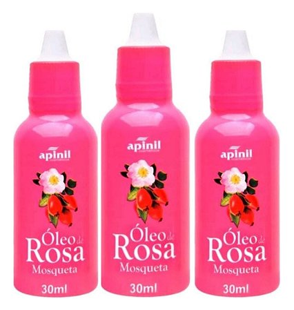 Kit 3 Óleo de Rosa Mosqueta