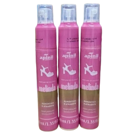 Kit 3 Perfume de Calcinha Melinda 40ml - Apinil