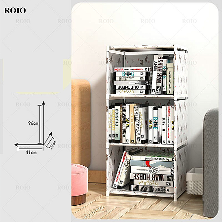 Estante de livros removível simples