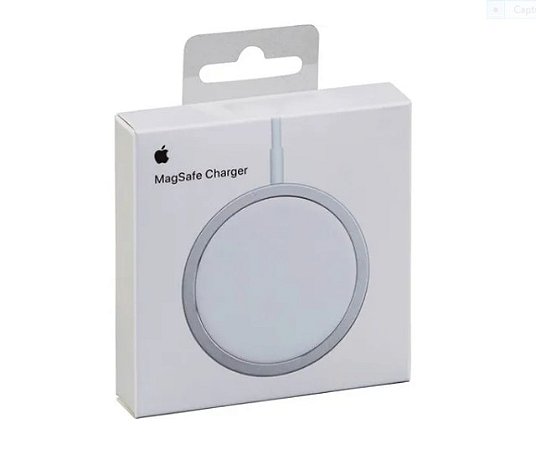 Carregador Magnético Sem Fio iPhone Magsafe 15W Carregamento