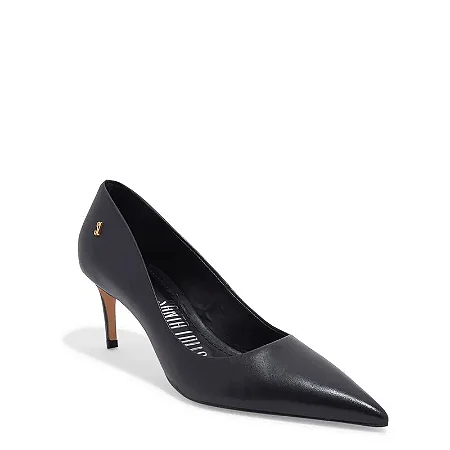 Scarpin Couro Confort  Bico Fino