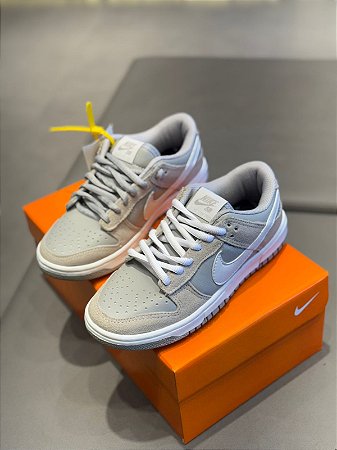 DUNK CINZA GELO *EM COURO*