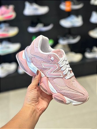 NB 9060 ROSA CHICLETE(EM COURO)