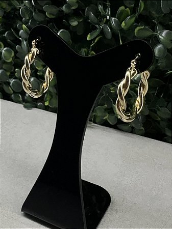 Argola Torcida Dois Fios