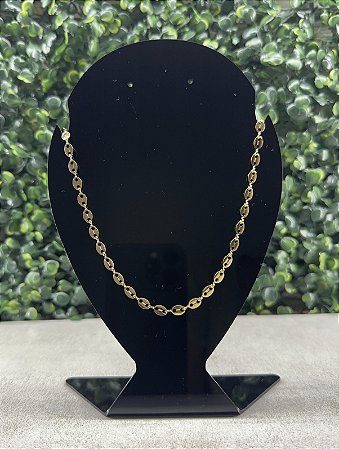 Choker Chapa Oval