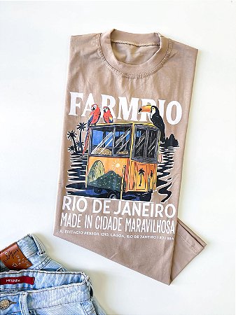 T-Shirt Feminina Estampas Rio Ref. 808