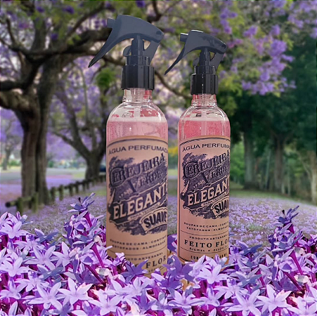 Água perfumada para lençóis