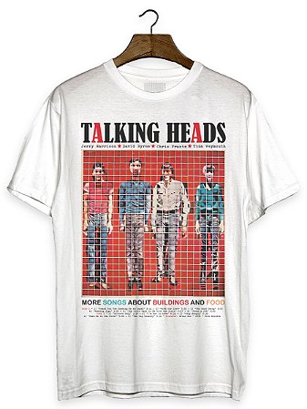 Camiseta Talking Heads More Songs About Buildings and Food