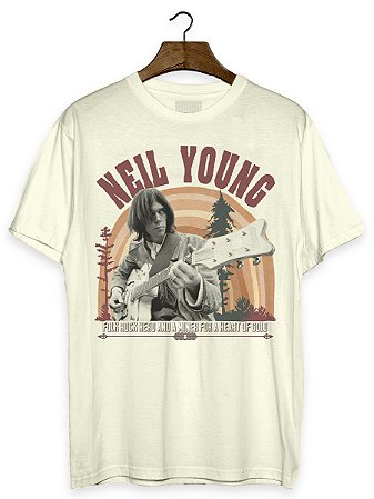 Camiseta Neil Young Heart of Gold