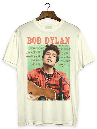 Camiseta Bob Dylan Like a Rolling Stone