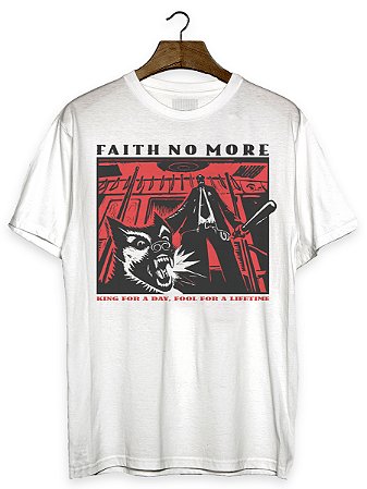 Camiseta Faith No More King for a Day Fool for a Lifetime