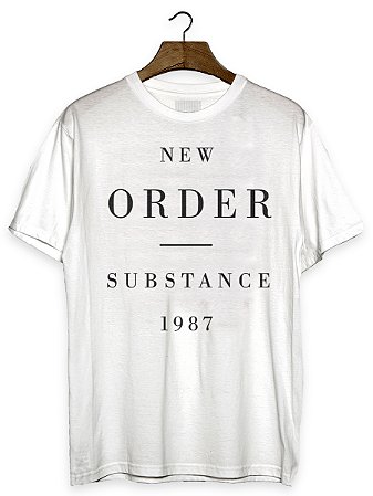 Camiseta New Order Substance 1987