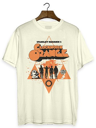 Camiseta Clockwork Orange Laranja Mecânica