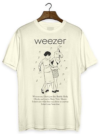Camiseta Weezer Buddy Holly