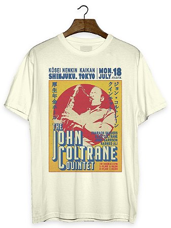 Camiseta John Coltrane Live in Japan 1966