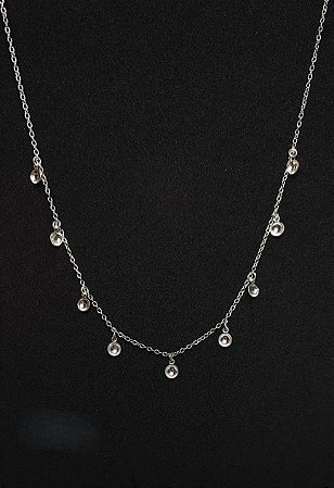 Choker em prata original 925
