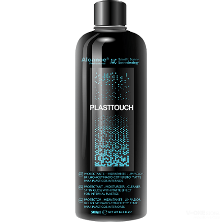 PLASTTOUCH 500ml - Limpeza e protecao sem brilho em plasticos internos
