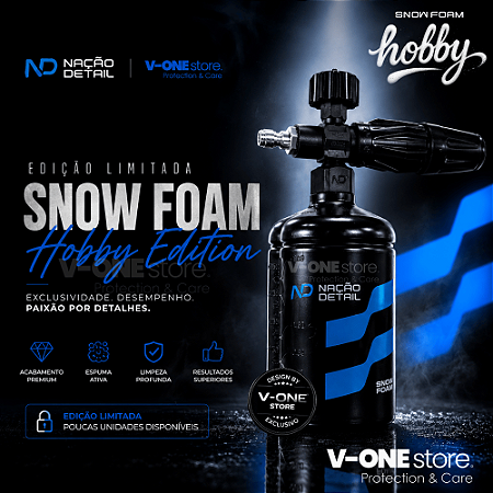 Snow Foam Hobby Black Edition - Edição Limitada