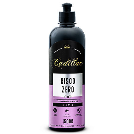 RISCO ZERO 3 EM 1 COMPOSTO POLIDOR CADILLAC 500G