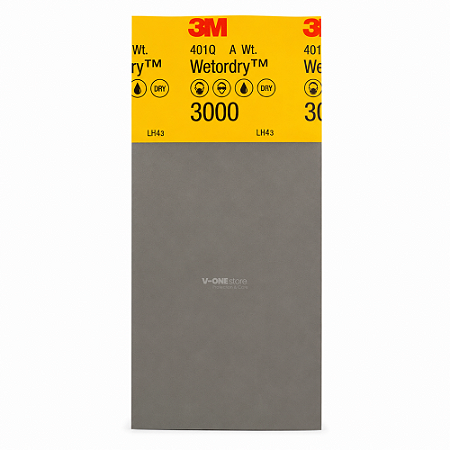 LIXA D'AGUA 3M GRÃO 3000 139x228mm (401Q)