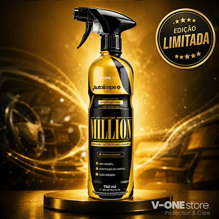 MILLION 750ML - APC LIMPADOR MULTIUSO EDIÇÃO LIMITADA - AUTOLIMPE
