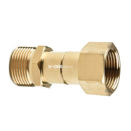 ADAPTADOR GIRATÓRIO ANTI-TORÇÃO M22X14 PARA LAVADORA DE ALTA PRESSÃO