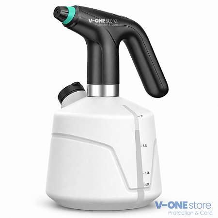 PULVERIZADOR ELÉTRICO PORTÁTIL 2L COM BICO EXTENSOR 15CM