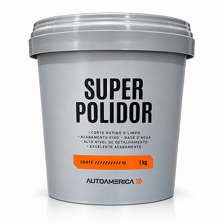MASSA DE POLIR AUTOAMERICA SUPER POLIDOR 1KG
