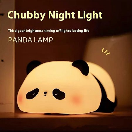 Silicone Pat Light Night Light Panda Pat Night Light