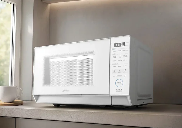 Micro-ondas Midea 20L Branco Compacto