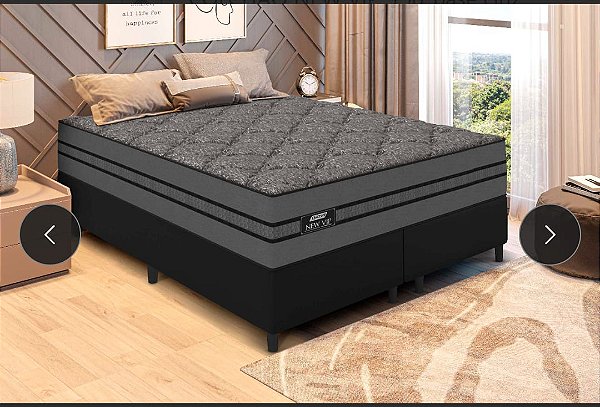 Cama Box Gazin Mola New Vip 193x203x70