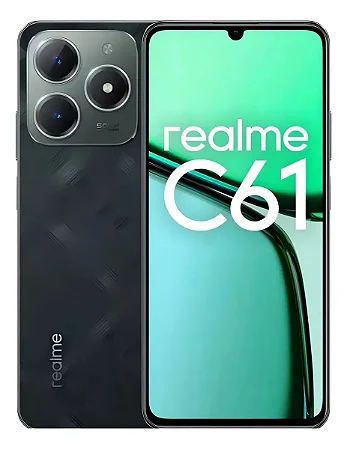 Celular Realme C61 256GB 8GB RAM Verde-Escuro