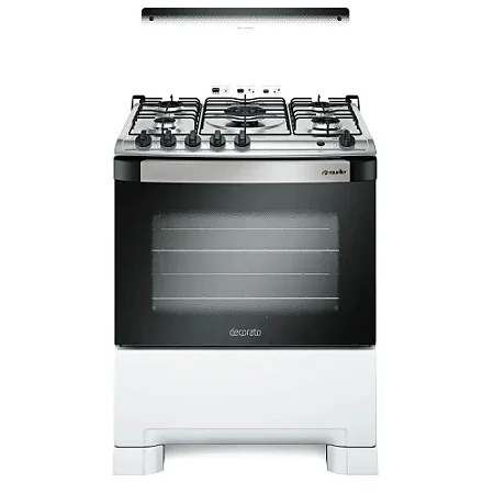 Fogão 5 bocas Decorato Branco G3 Bivolt