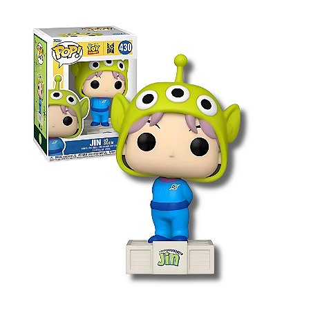 Funko Pop! Rocks: Toy Story X TinyTAN - Jin como Alien - #430