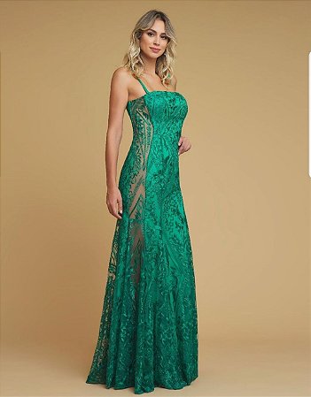 vestido de esmeralda