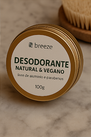 Desodorante natural vegano