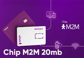 CHIP DE DADOS M2M DA VIVO 20MB