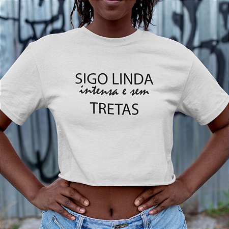 Tee Cropped Sigo Linda