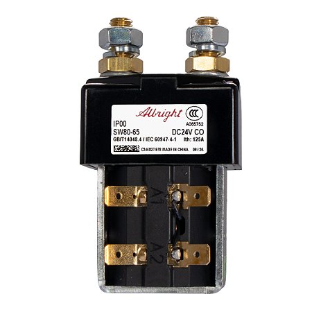 CONTACTORA ALBRIGHT / SW 80 - 24 VOLTS / SEM SUPORTE