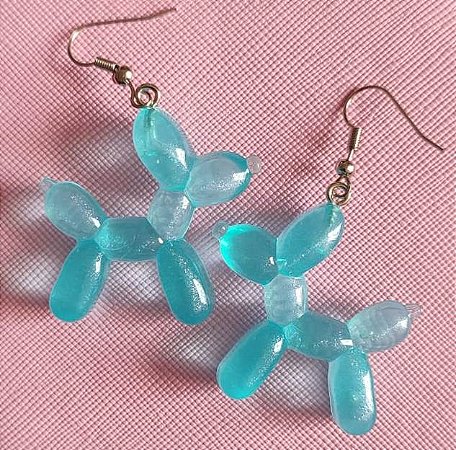 Brinco Cachorro de Bexiga Azul