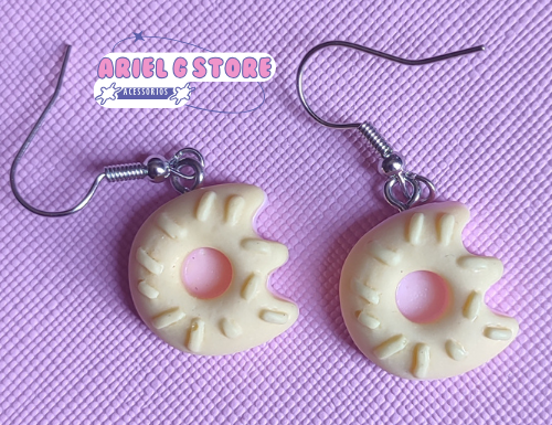 Brinco Donut Amarelo